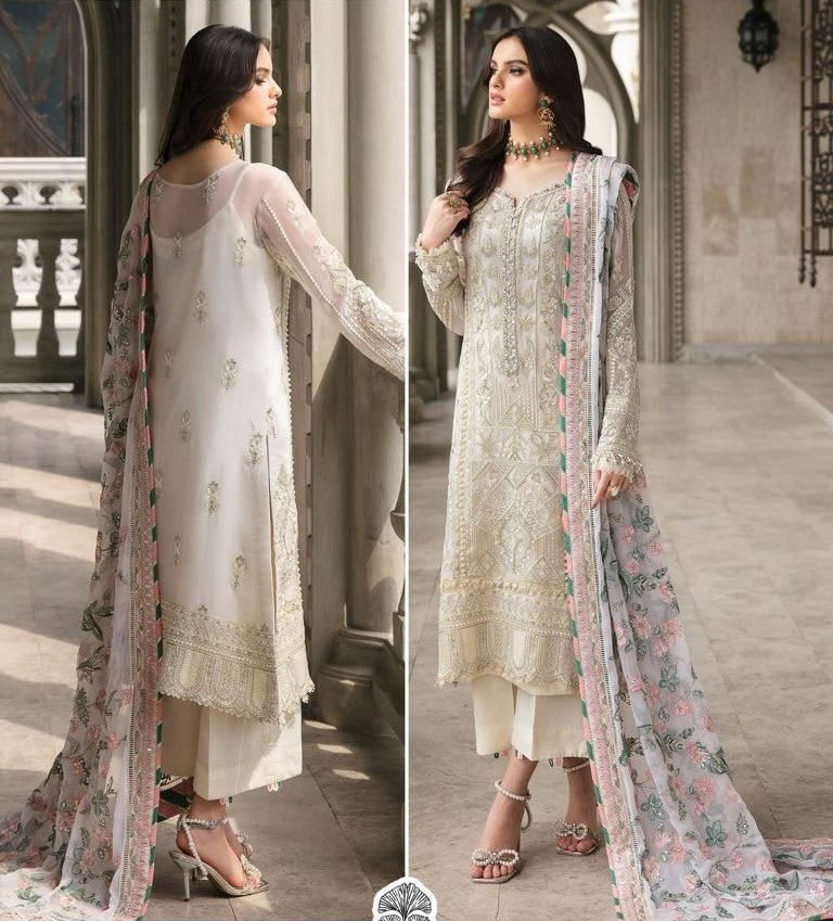 Gulaal Embroidered Georgette Festive Eid Special Heavy Pakistani Suit