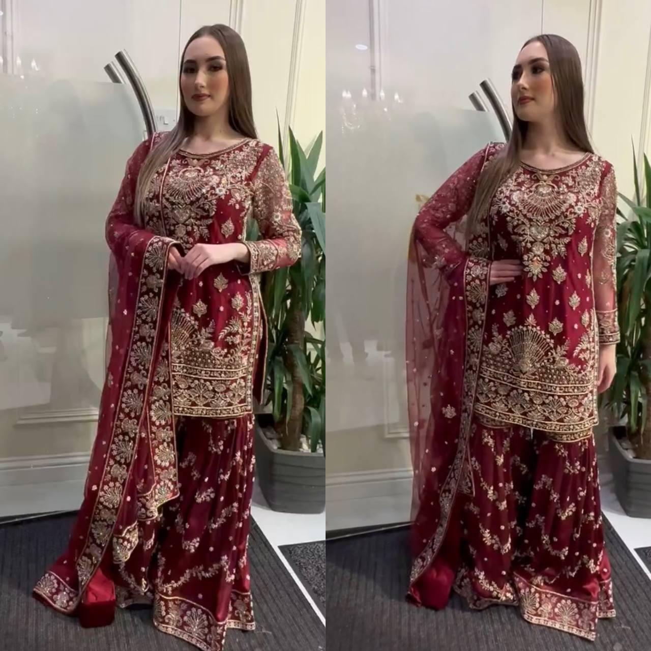 Pakistani Wedding Dress, Gharara Suit, Salwar Kameez for Women, Lehengas,  Indian Anarkali, Embroidered Shalwar, Party Wear, Eid Style Suits - Etsy