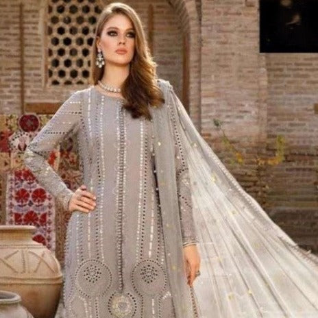 MARIA. B Luxury Lawn Collection 2023 Cotton Pakistani Suit