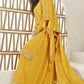 Mustard Heavy Designer Sarara Kameez Suit