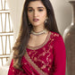 Red Festive Wear Heavy Designer Sarara Kameez Suit